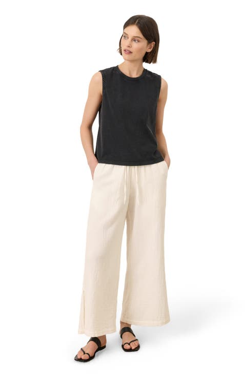 Organic Cotton Vintage Jersey Relaxed Tank
