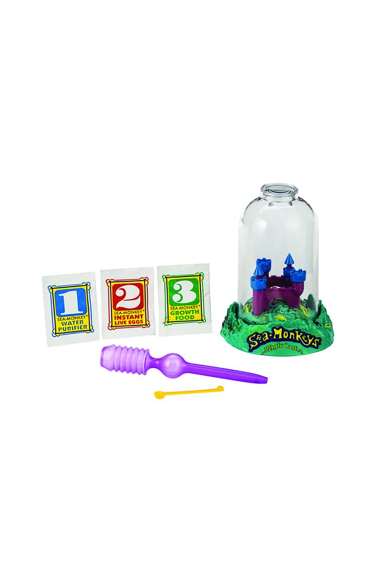 Schylling Seamonkeys<sup
®</sup
 Magic Castle World
S Only Instant Pets<sup
®</sup
 Ages 6+, Alternate, color, Multicolored