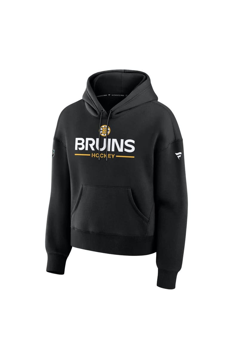 FANATICS Women
s Fanatics Black Boston Bruins Authentic Pro Primary Pullover Hoodie, Alternate, color, Black