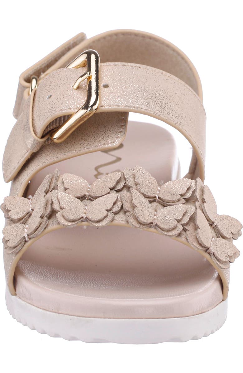 Nina Kids' Pollie Sandal, Alternate, color, Light Gold