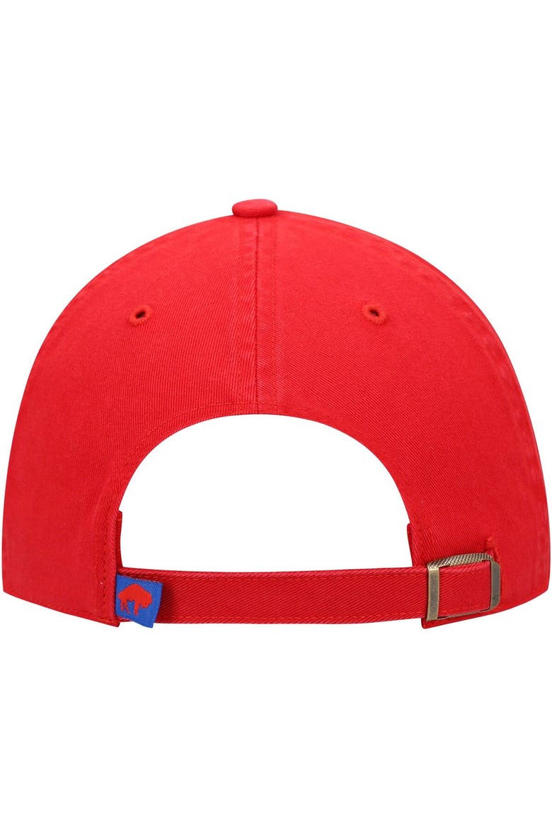 Men's '47 Red Buffalo Bills Clean Up Legacy Adjustable Hat, Alternate, color, RED