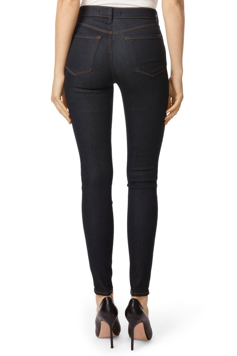 Maria High Waist Super Skinny Jeans, Alternate, color, AFTER DARK