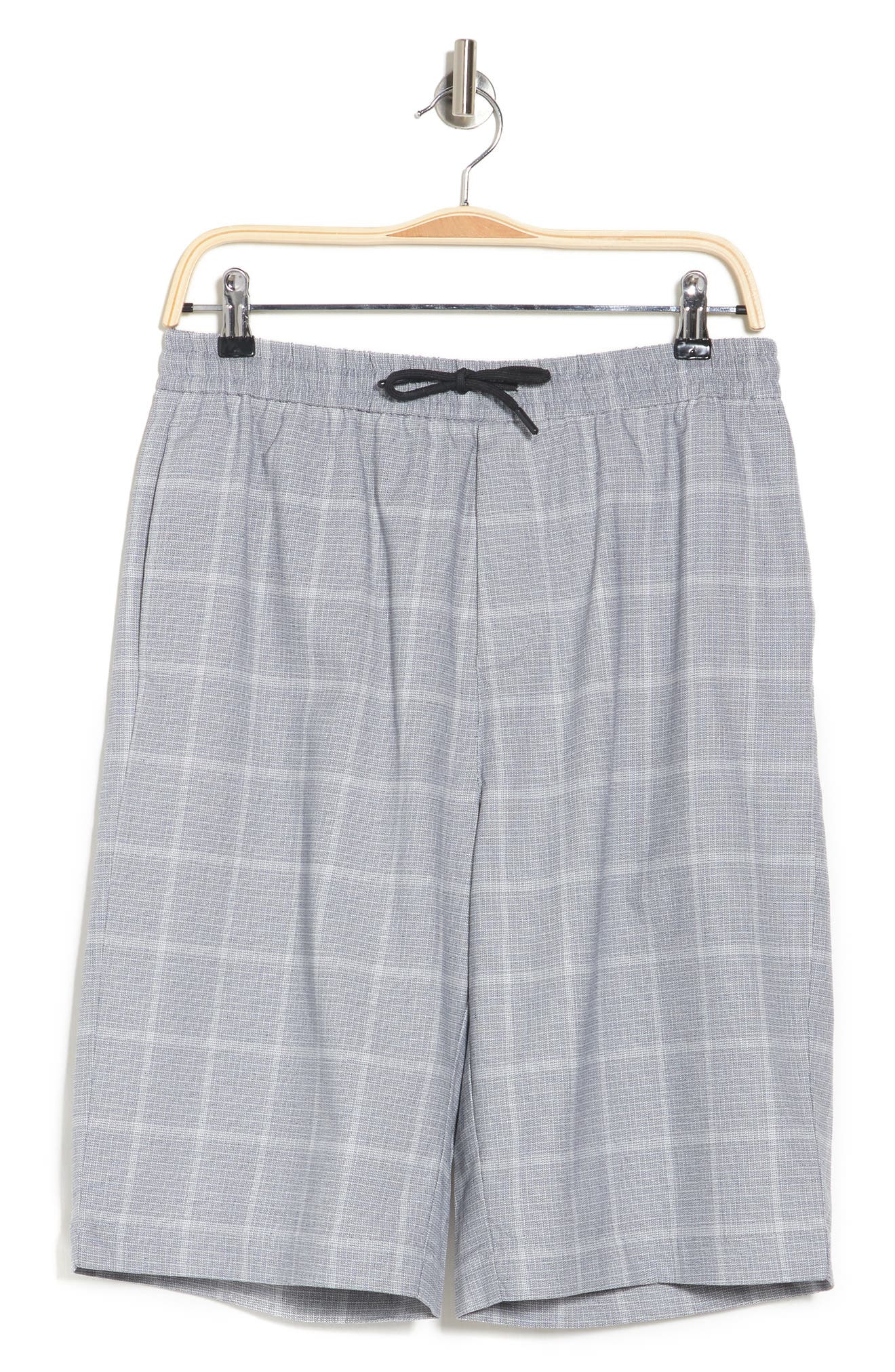 Topman Check Longline Shorts (Men) | Nordstromrack