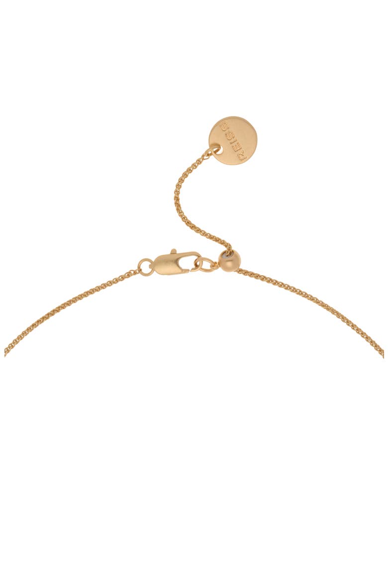 Bridget Brushed Twist Pendant Necklace, Alternate, color, GOLD TONE