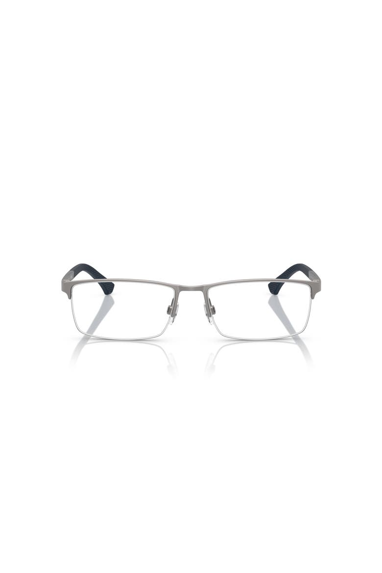 55mm Rectangle optical glasses, Alternate, color, Grey
