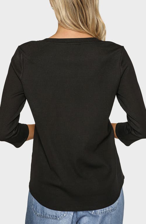 Matty M Sammie Three Quarter Sleeve Top