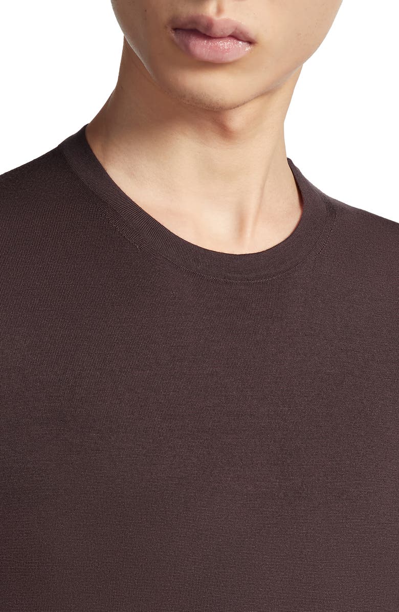 ZEGNA Casheta Cashmere & Silk Sweater, Alternate, color,