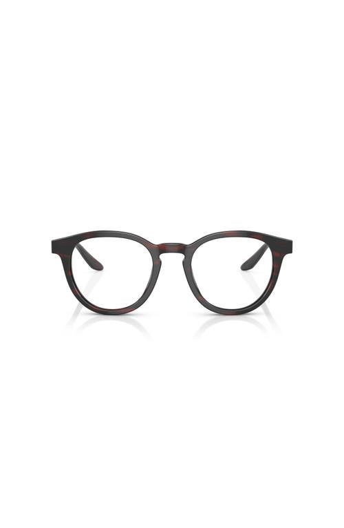 Giorgio Armani 50mm Phantos Optical Glasses In Black