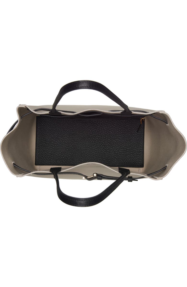 TOM FORD Medium Audrey Canvas Tote, Alternate, color, Ecru/ Black