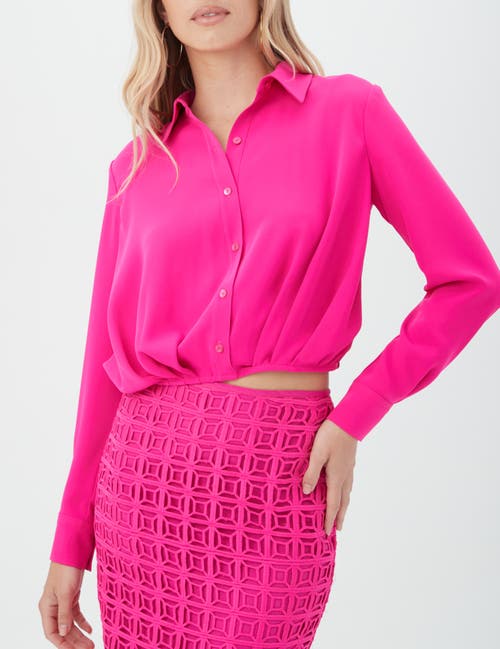 Trina Turk Renlee Shirt In Petal Pink
