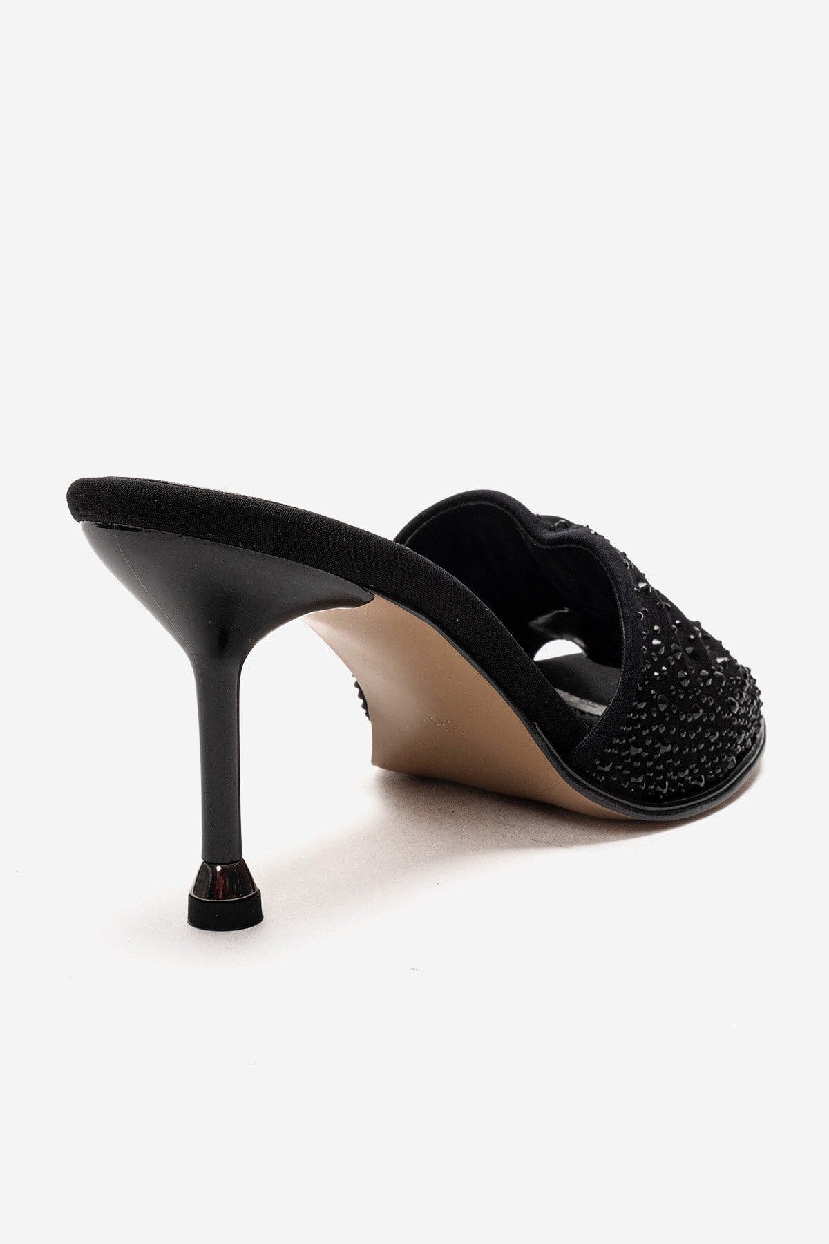 Prologue Shoes Karina Stiletto Mule, Alternate, color, Black