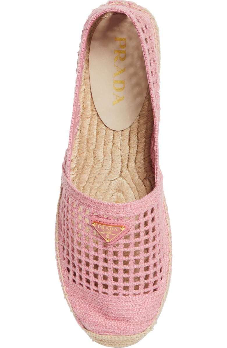Prada Crochet Espadrille, Alternate, color,
