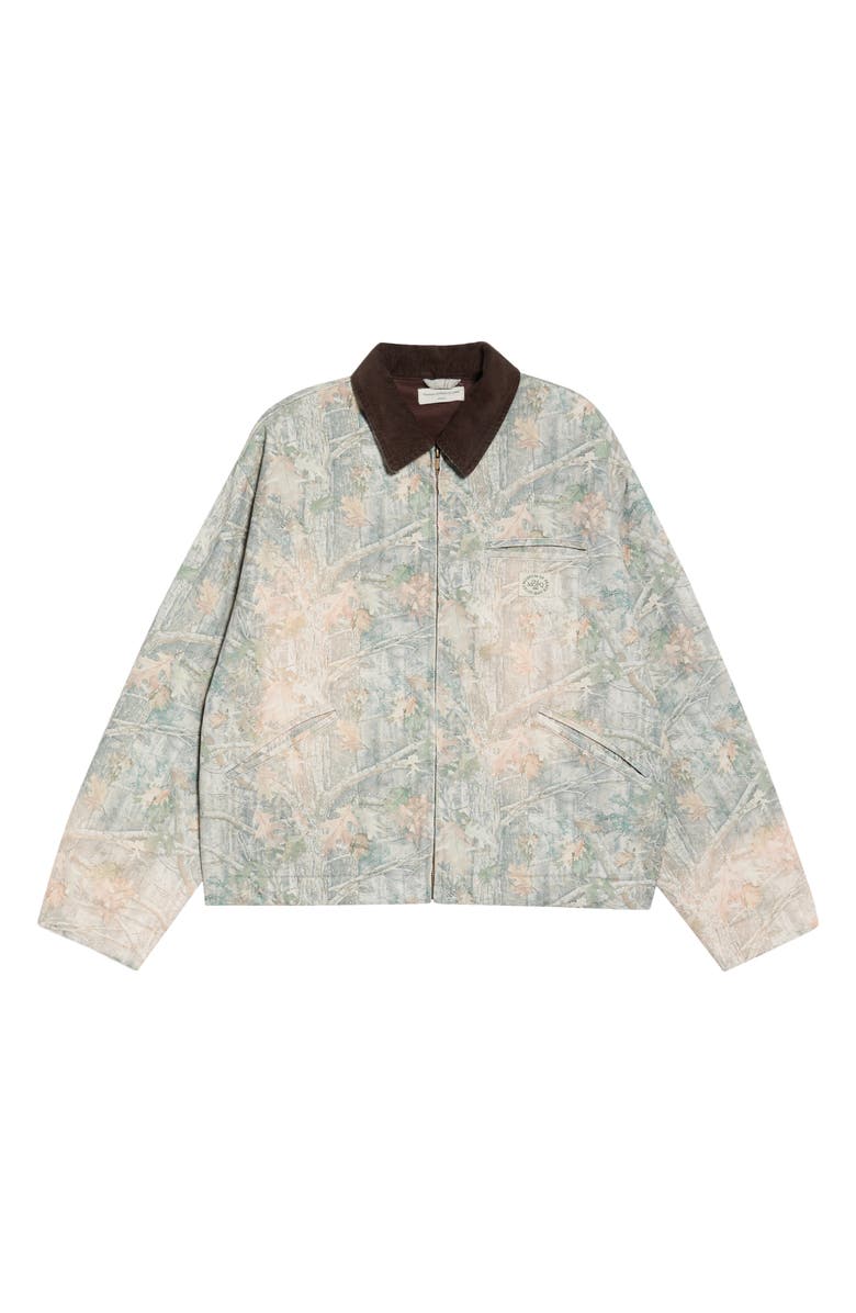 Museum of Peace & Quiet Utility Canvas Work Jacket, Alternate, color, Camouflage