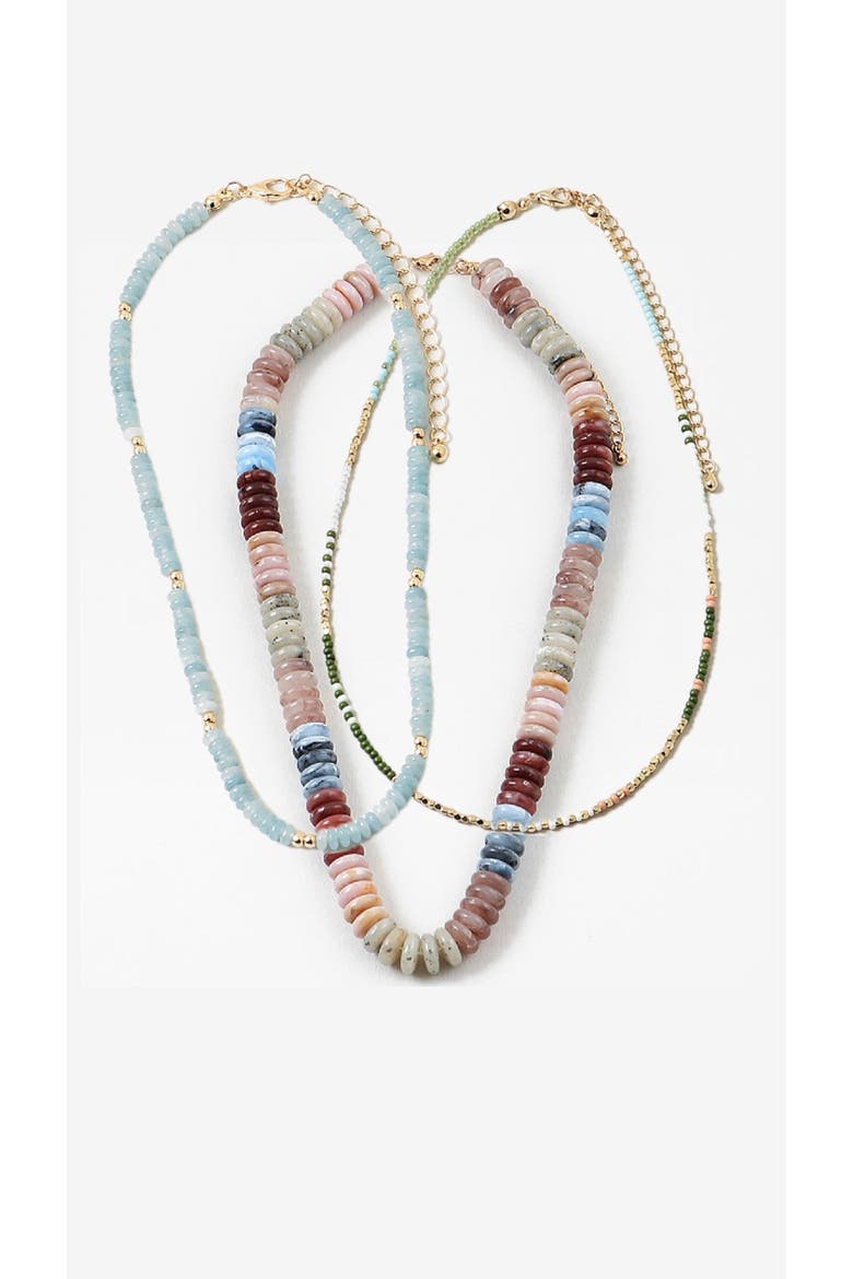 Weekend Ready Necklace Bundle, Main, color, Blue