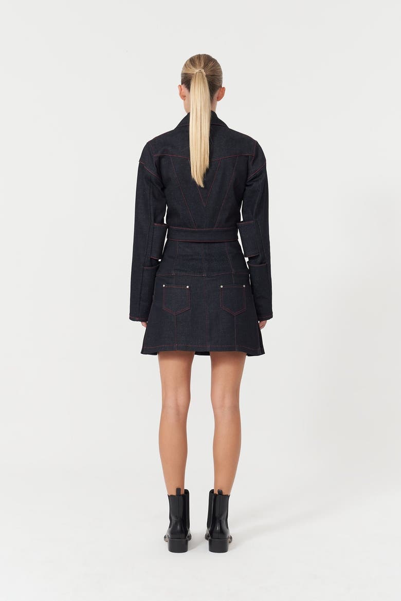 Davidson Cross Jacket, Alternate, color, Ecru