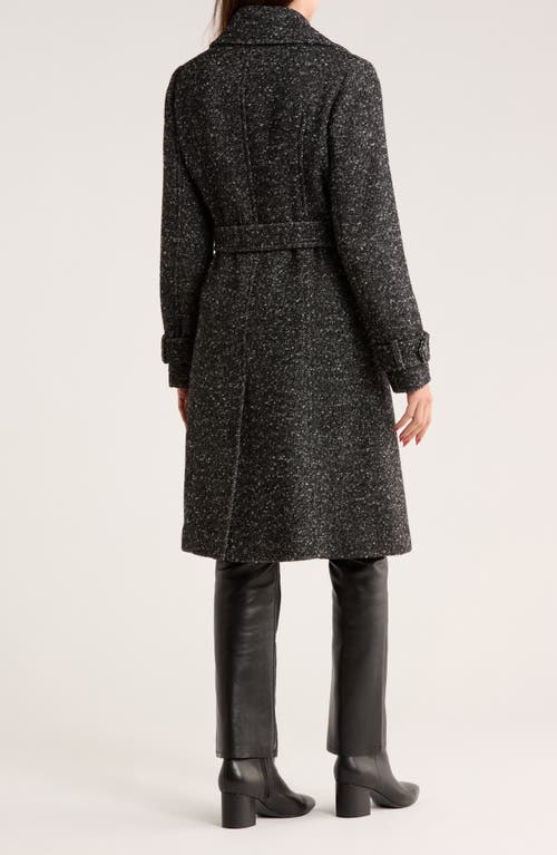 Bcbgeneration Double Breasted Trench Coat In Gray