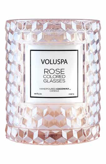 Voluspa Roses Icon Cloche Cover Candle