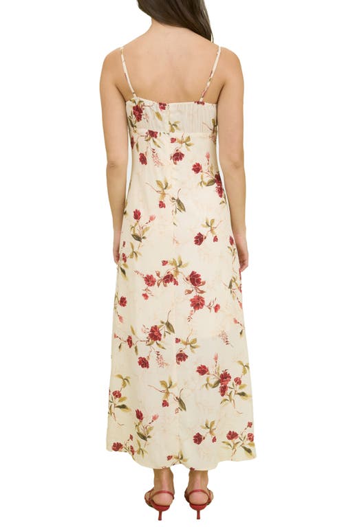 BLU PEPPER BLU PEPPER FLORAL MAXI SUNDRESS 