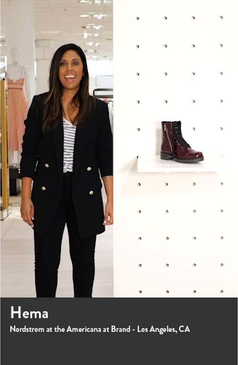 Paulie Waterproof Lace-Up Bootie, sales video thumbnail