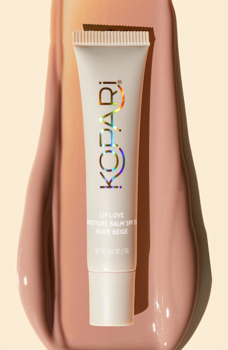 Kopari Lip Love Moisture Balm SPF 30, Alternate, color, Nude Beige