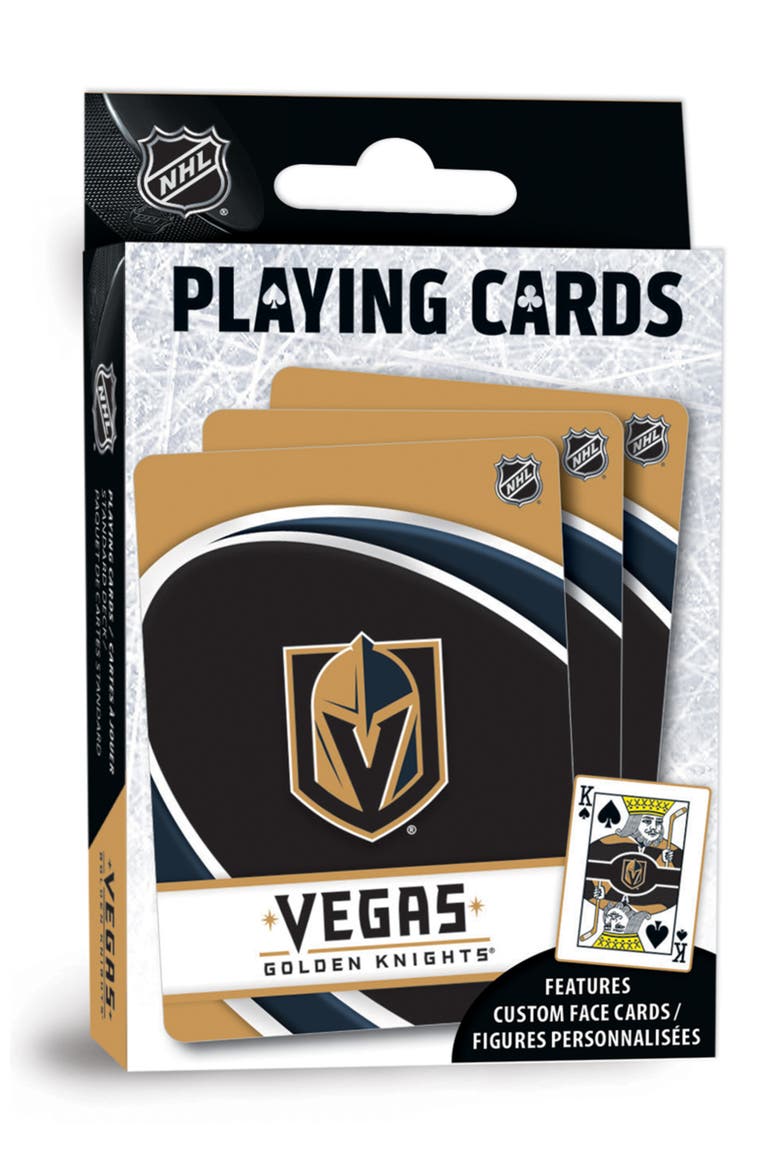 Las Vegas Golden Knights Playing Cards, Main, color, Multicolor