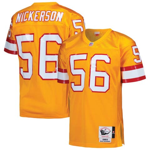 Men's Mitchell & Ness Hardy Nickerson Orange Tampa Bay Buccaneers 1993 Authentic Throwback Retired Player Jersey