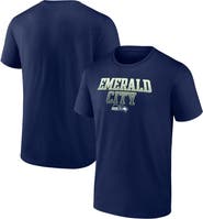 FANATICS Men's Fanatics College Navy Seattle Seahawks Heavy Hitter T-Shirt