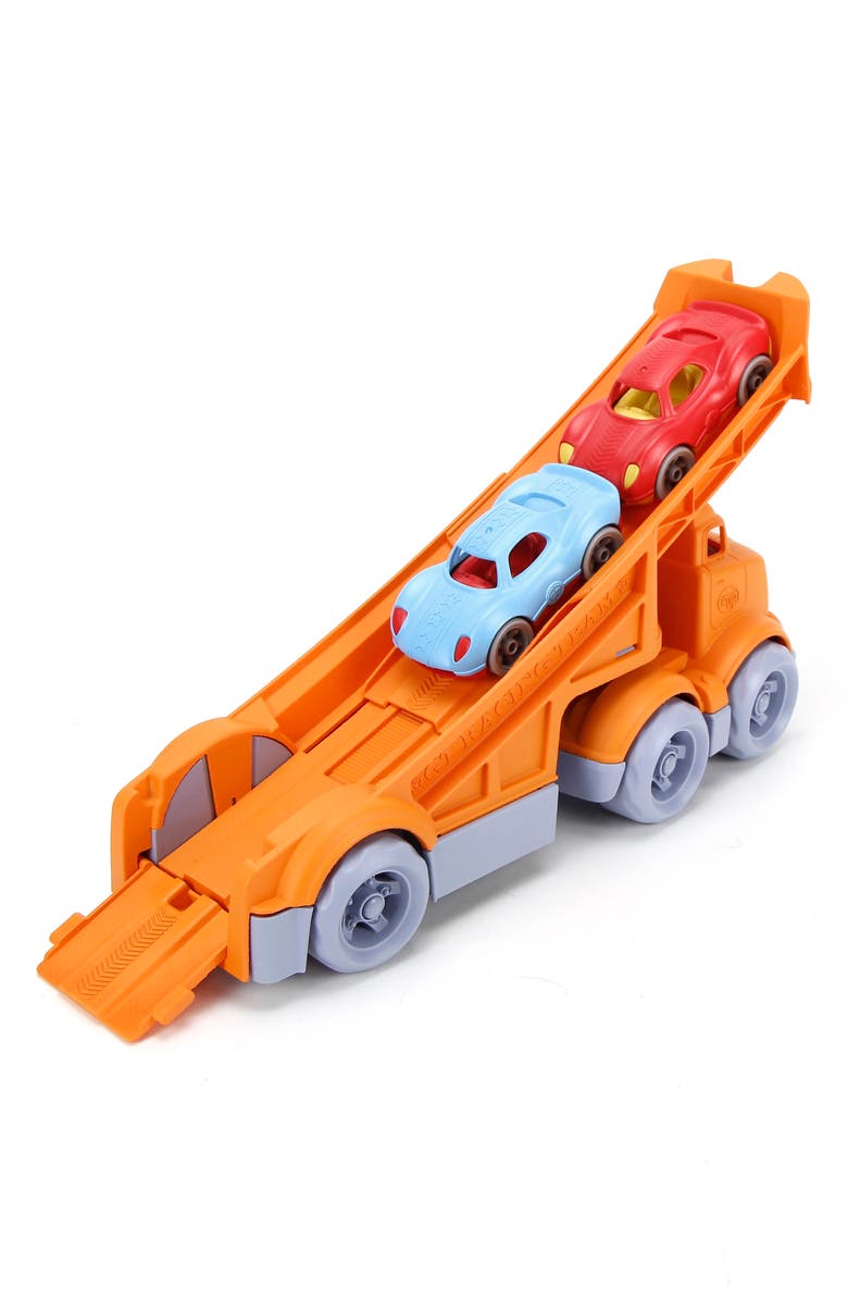 Green Toys 3-Piece Racing Truck Set, Alternate, color, Multi