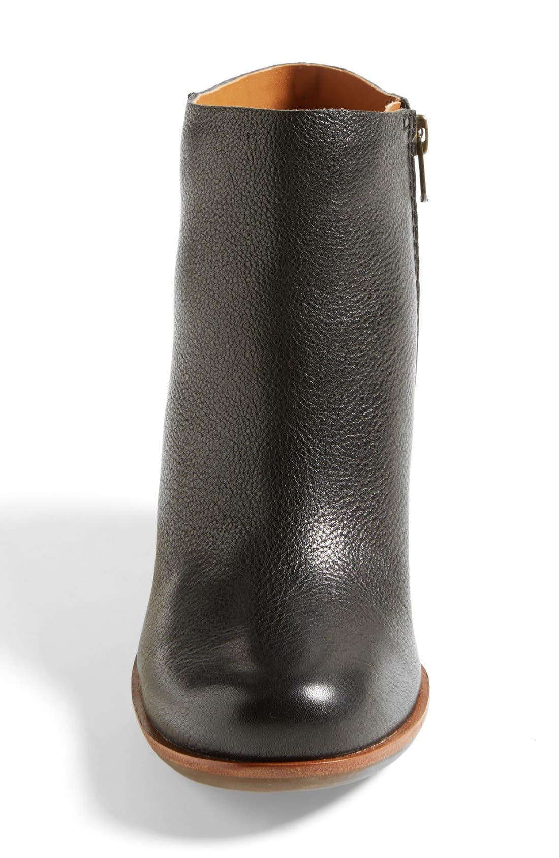 Kork-Ease<sup>®</sup> 'Natalya' Burnished Leather Demi Wedge Boot, Alternate, color, 