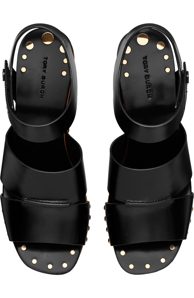 Tory Burch Stud Platform Wedge Sandal, Alternate, color,