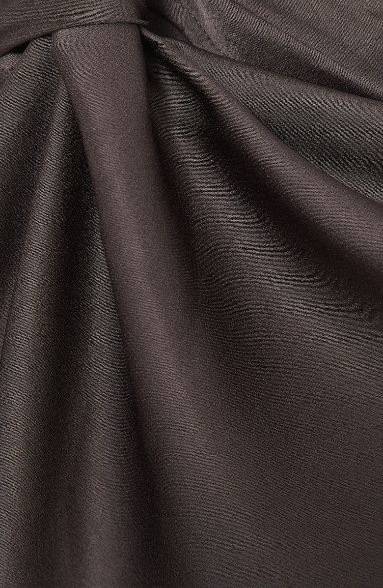 Reiss Kenzie Asymmetric Satin Gown, Alternate, color, 