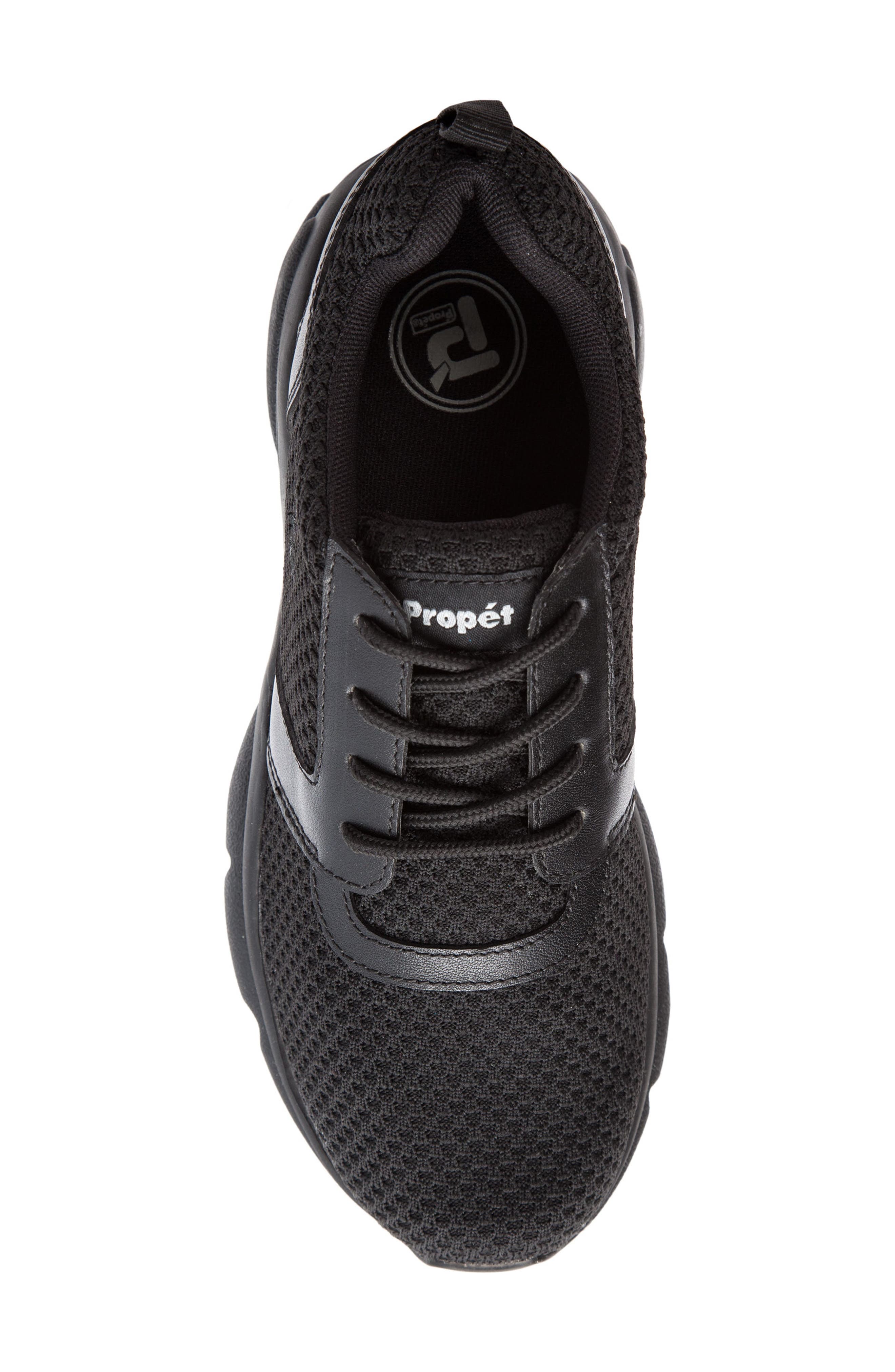 Propét Stability X Sneaker, Alternate, color, Black Fabric