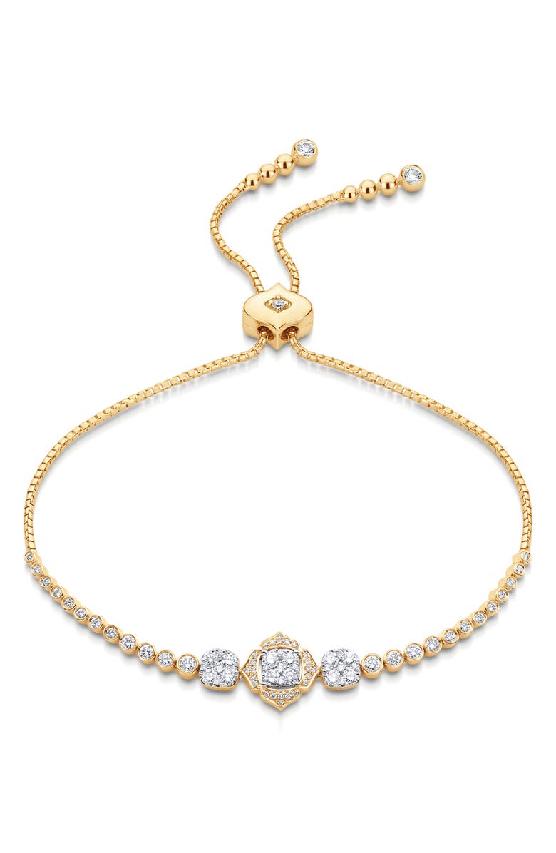 Sara Weinstock Leela Diamond Slider Bracelet, Main, color,