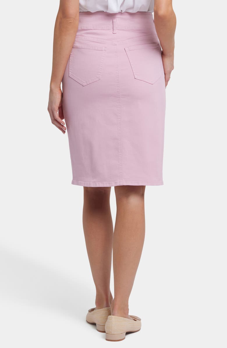 NYDJ Hollywood High Waist Skirt, Alternate, color, Pink Nectar