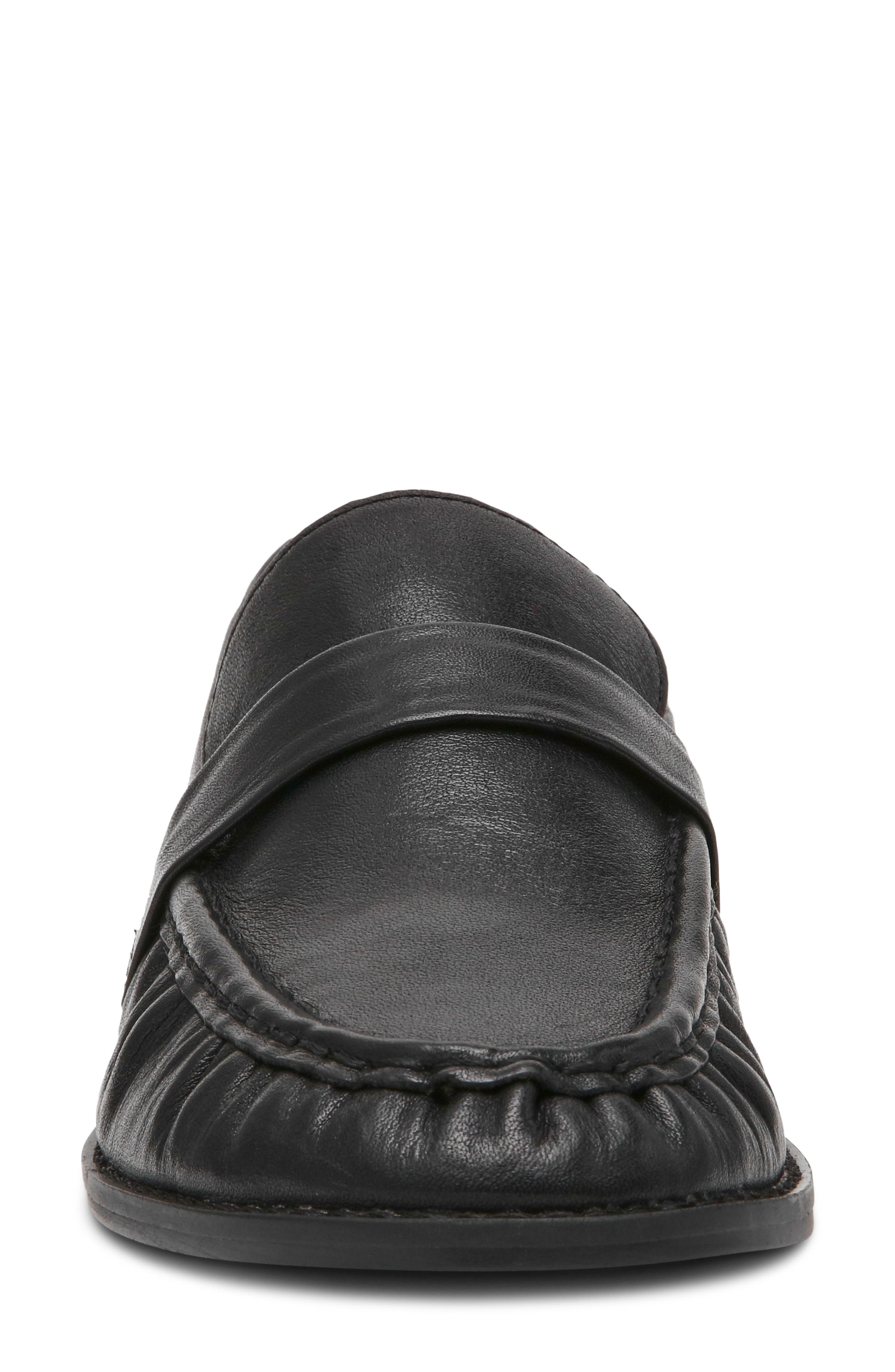Ronie Leather Loafer, Alternate, color, BLACK LEATHER