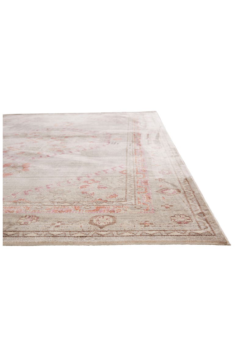 Contemporary Vintage Rug, Alternate, color, PINK/ GREY