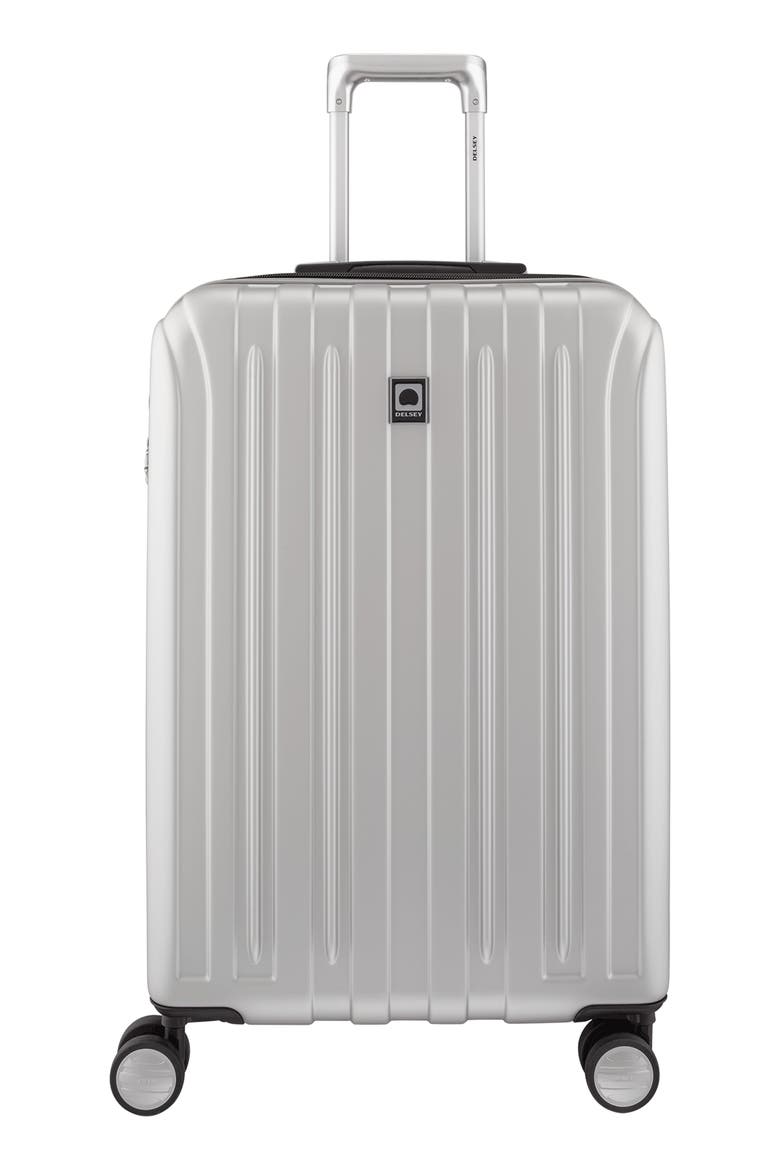 Titanium 4-wheel 25" Trolley Case, Main, color, PLATINUM