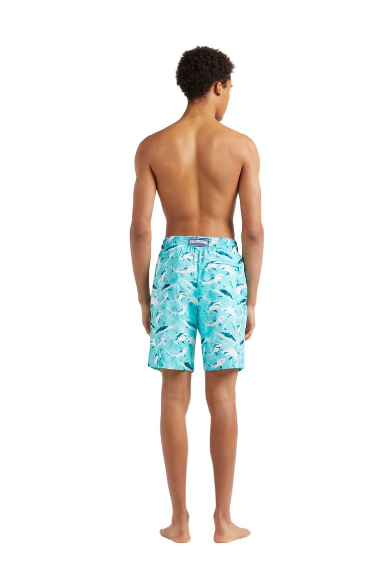 Men's Requins Light Fabric Board Shorts, Alternate, color, LAGON