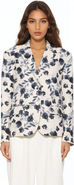 Alexia Admor Noa Printed Boyfriend Blazer