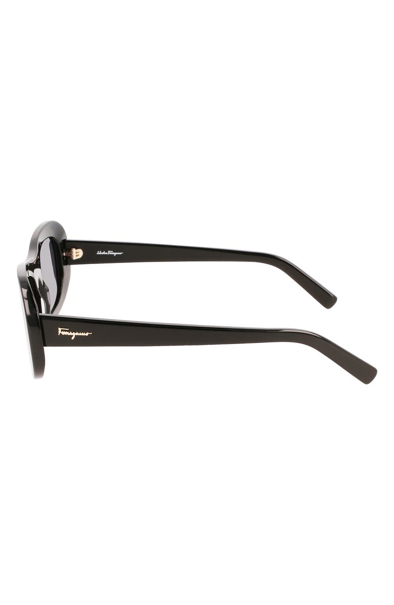 FERRAGAMO Classic 51mm Oval Sunglasses, Alternate, color,
