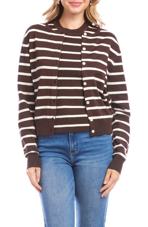 Stripe Cardigan