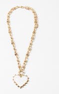 Erin McDermott Jewelry Kindness and Love Heart Necklace