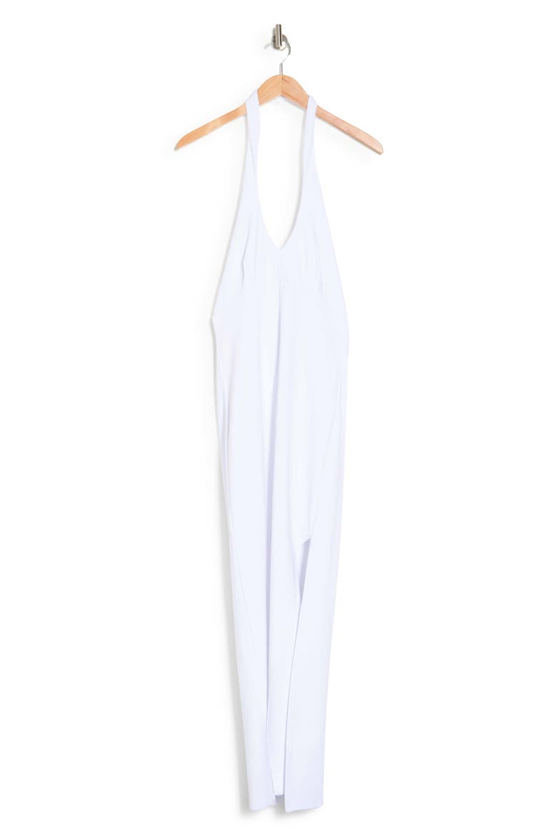 High Slit Maxi Dress, Alternate, color, WHITE