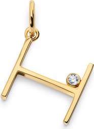 Monica Vinader Lab Grown Diamond Initial Pendant (Online Trunk Show)