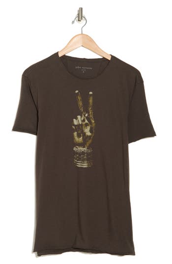 John Varvatos Royal Peace Graphic T-shirt