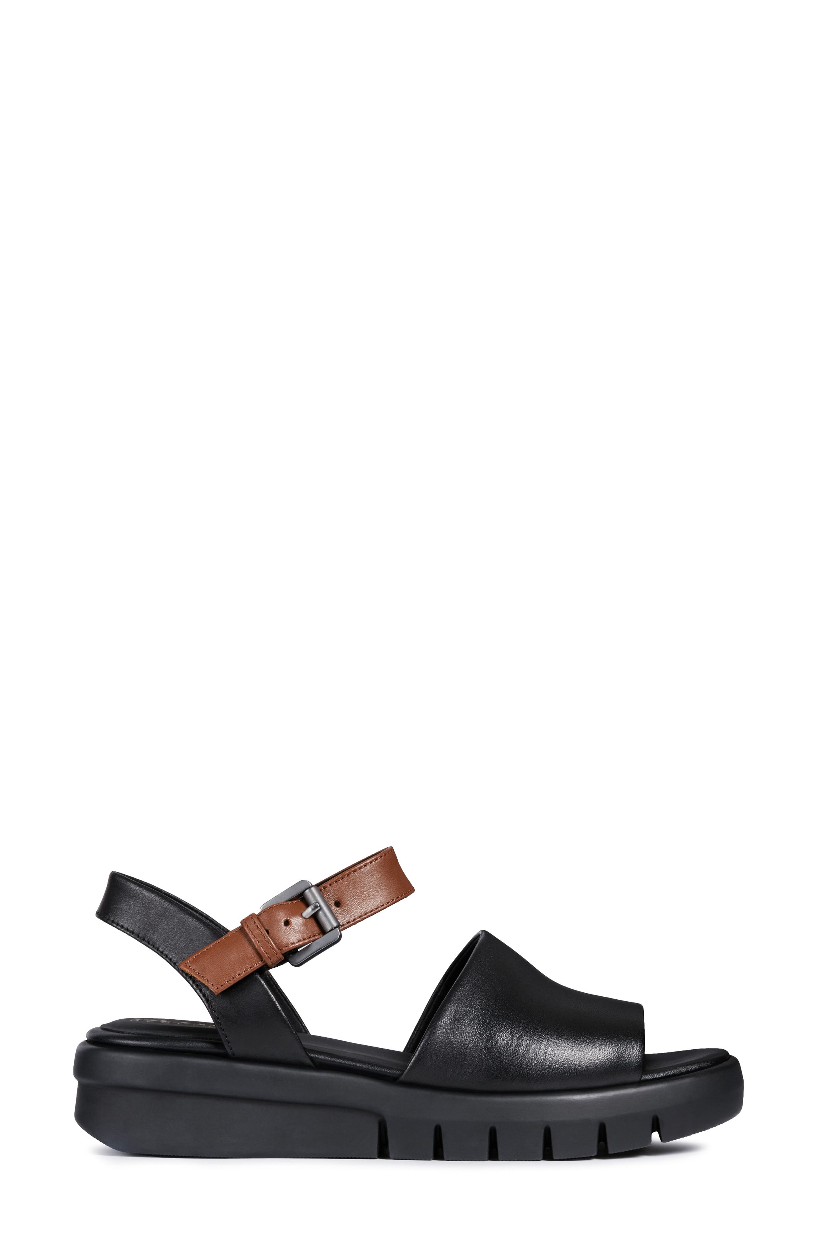 Geox Wimbley Platform Sandal, Alternate, color, 