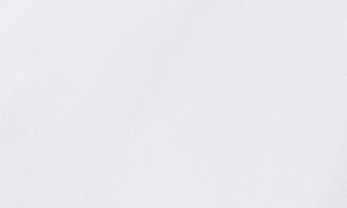 Good American Bubble Hem Crop Poplin Button-up Shirt In White