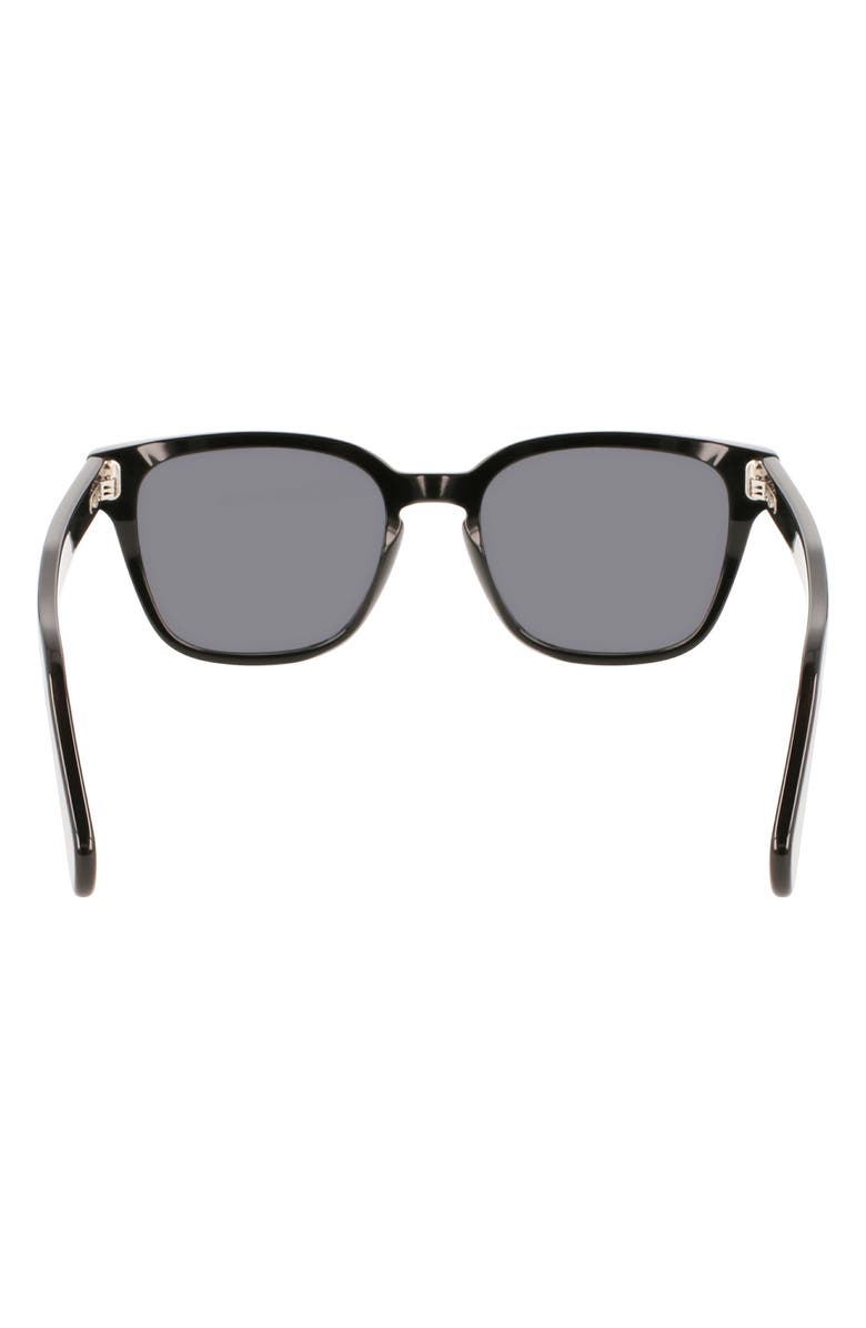 FERRAGAMO Gancini 55mm Rectangular Sunglasses, Alternate, color,