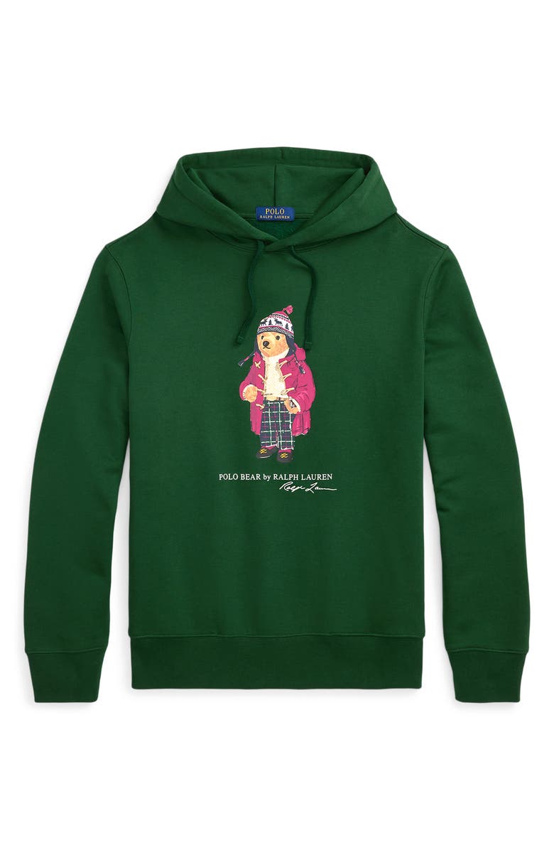 Polo Ralph Lauren Polo Bear Fleece Graphic Hoodie, Alternate, color,