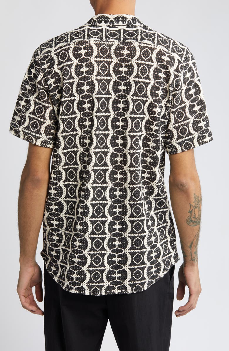 OAS Hypnotize Net Camp Shirt, Alternate, color,